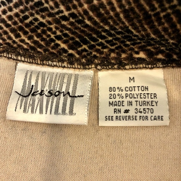 Snake Skin Soft Button Down Long Sleeve Blouse! - Picture 9 of 9